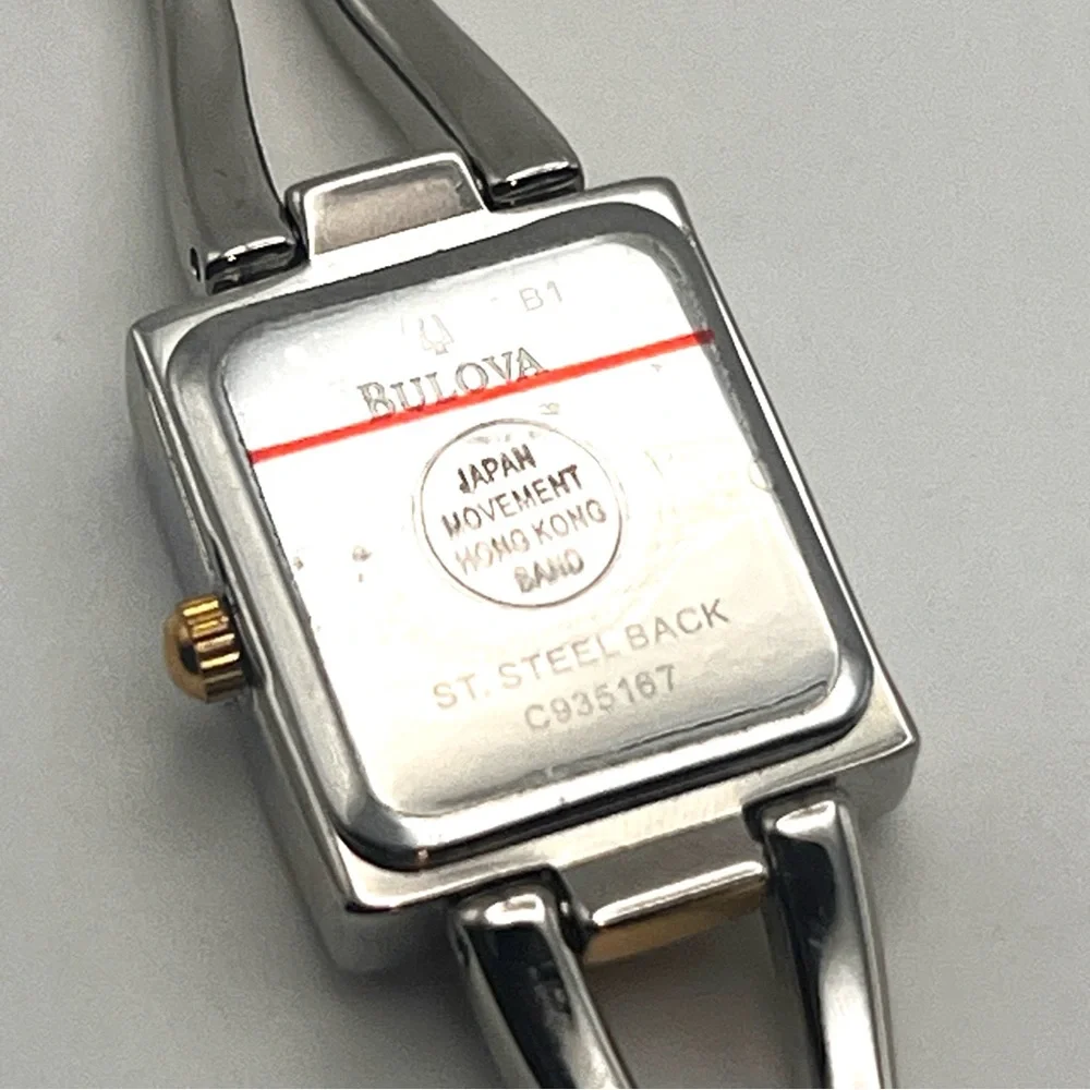 Caravelle by Bulova Womens Watch Two-Tone 6.75" New Battery - Picture 9 of 13